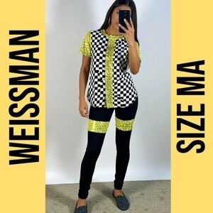 Weissman Dance Costume / Mardi Gras Party Costume Size MA